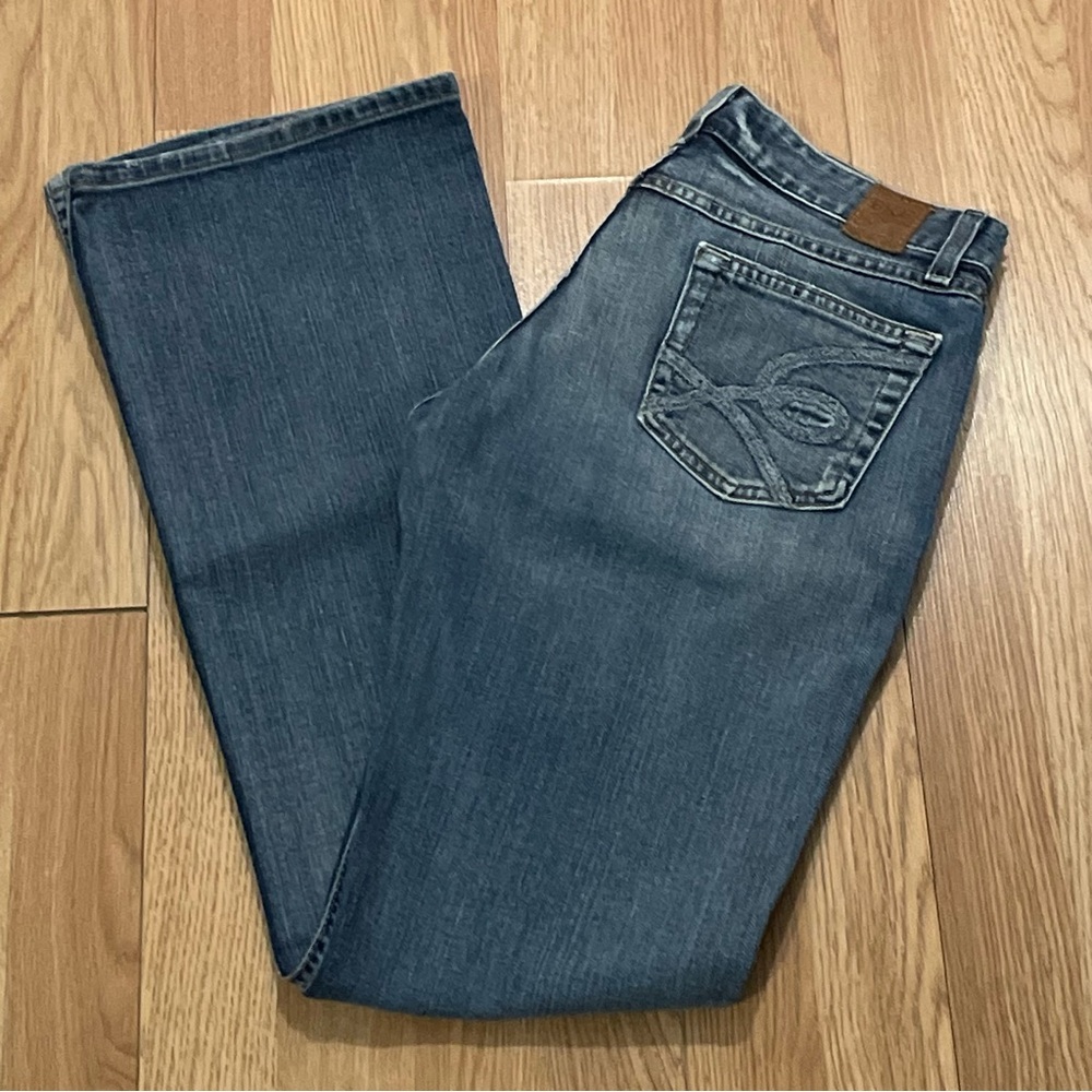 BKE Hannah Women’s Bootcut Jeans 28x33 (30x32) Medium Blue Denim Western Cowgirl